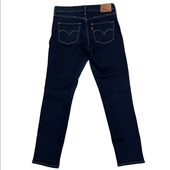 Women’s Levi's Dark Blue Jeans - Picture 2 of 3